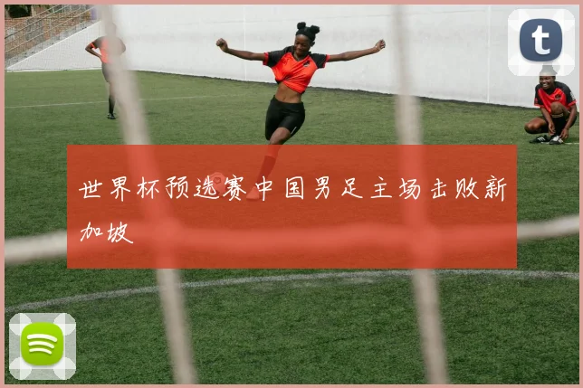 世界杯预选赛中国男足主场击败新加坡