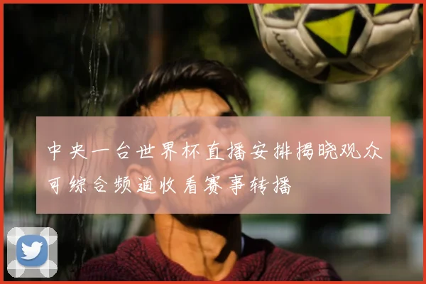 中央一台世界杯直播安排揭晓观众可综合频道收看赛事转播